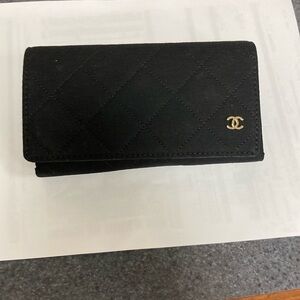 Chanel cloth eye glass case